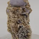Lilac Fuorapatite with Cassiterite and Arsenopyrite - image 2