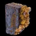 Limonite Pseudomorph after Pyrite, with Spessartine - image 6