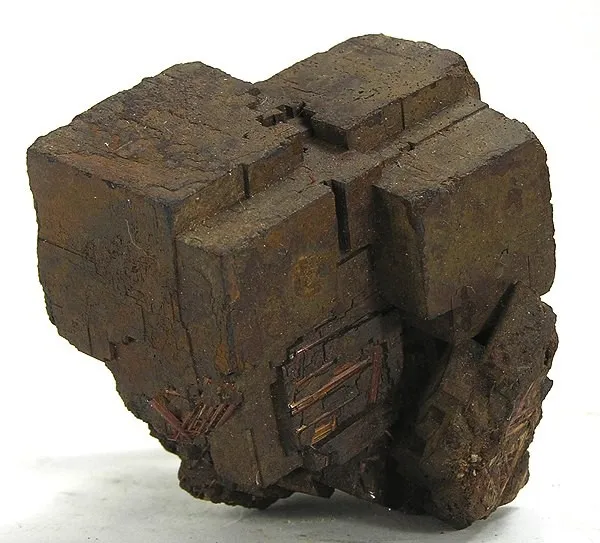 Limonite, Siderite, Rutile image