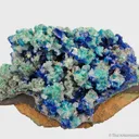 Linarite and Cerussite with Caledonite - image 1