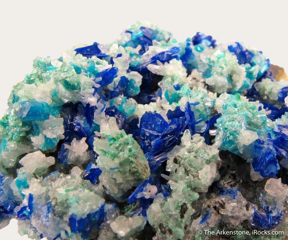 Linarite and Cerussite with Caledonite - image 4