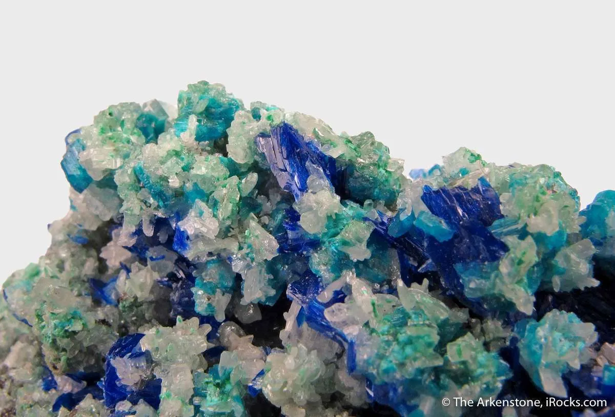Linarite and Cerussite with Caledonite - image 3
