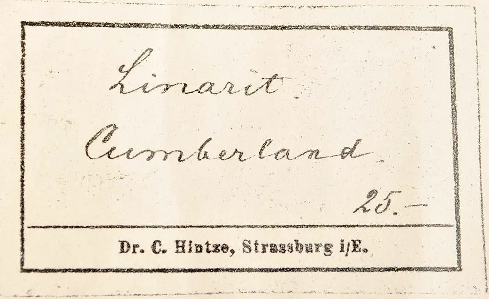 Linarite Ex. Bement Collection - image 3