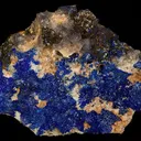 Linarite, Fluorite - image 1