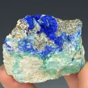 Linarite from Blanchard Mine, Bingham, Hansonburg District, Socorro County, New Mexico, USA - image 1