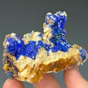 Linarite from Blanchard Mine, Bingham, Hansonburg District, Socorro County, New Mexico, USA - image 2