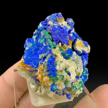 Linarite from Blanchard Mine, Bingham, Hansonburg District, Socorro County, New Mexico, USA