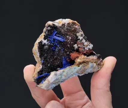 Linarite from Grand Reef Mine, Arizona, USA