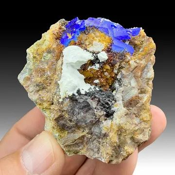 Linarite from Grand Reef Mine, Arizona, USA