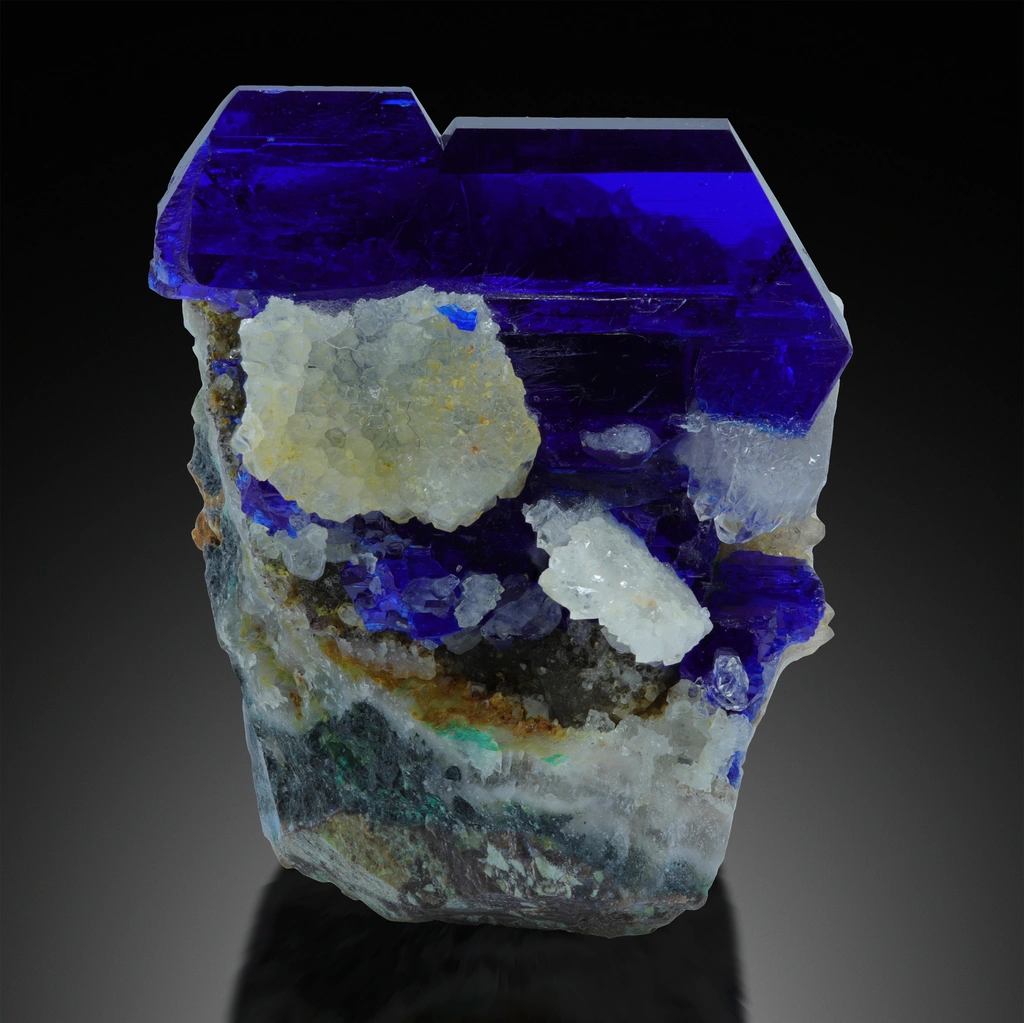 Linarite from Grand Reef Mine, Arizona, USA image