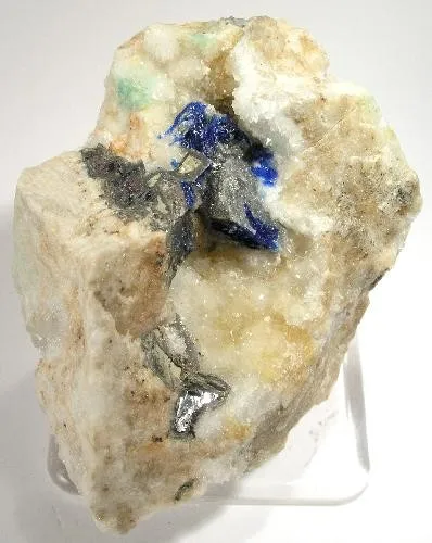 Linarite, Galena image
