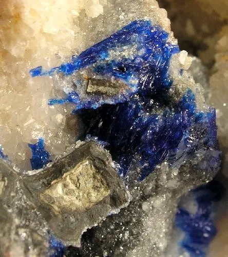 Linarite, Galena - image 2