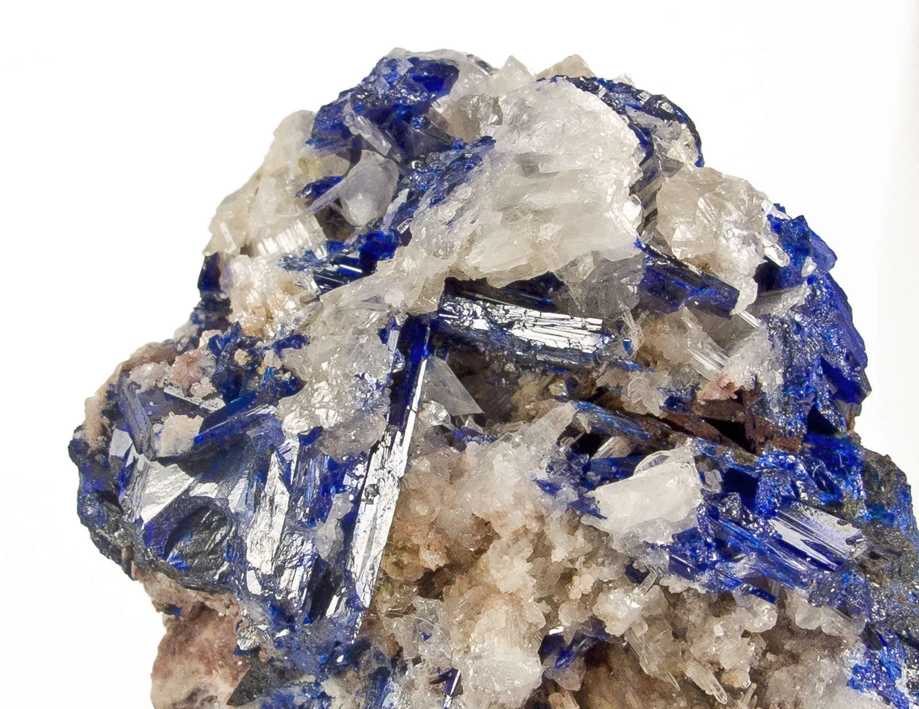 Linarite on Cerussite - image 3