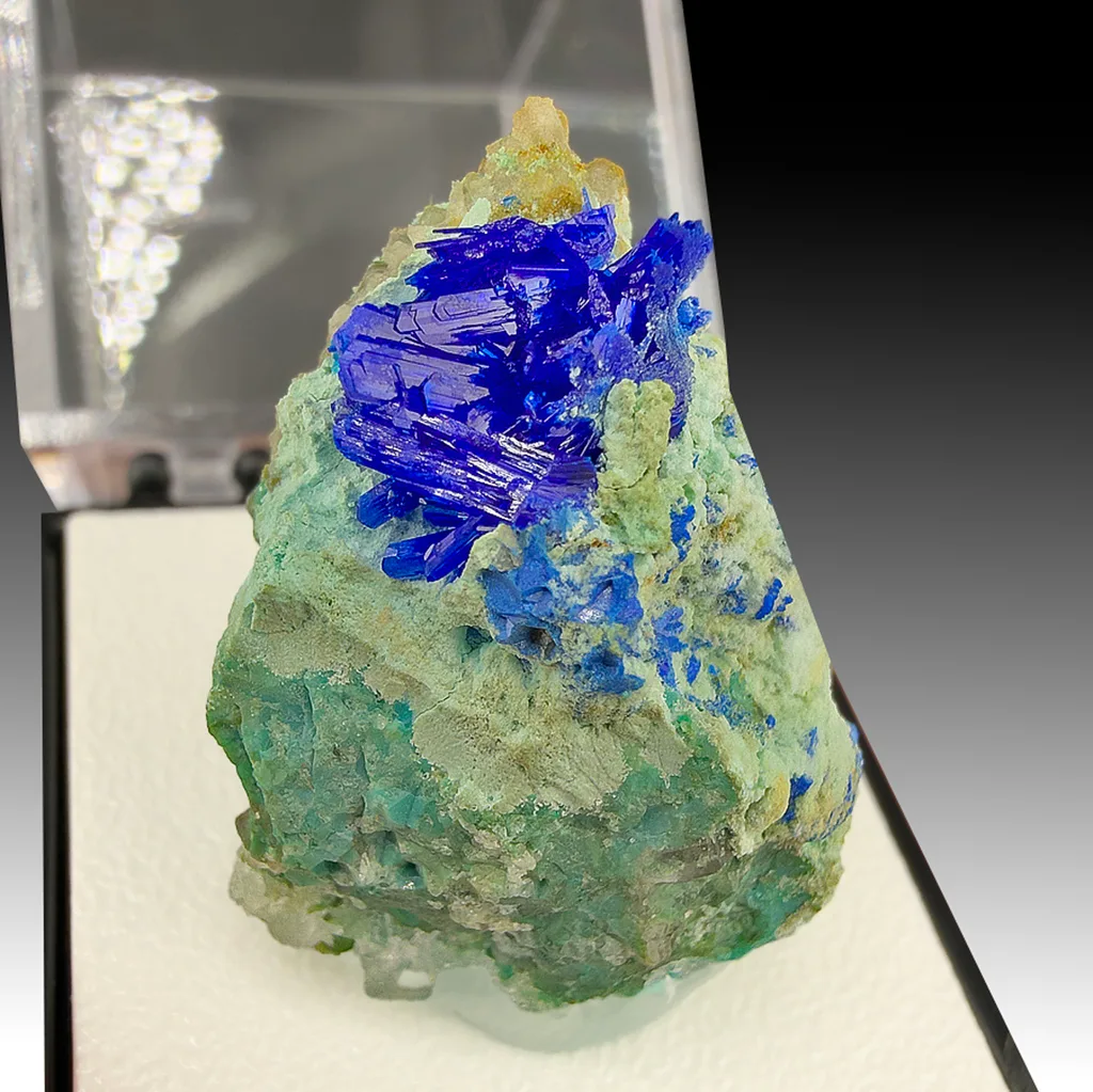 Linarite with Anglesite image