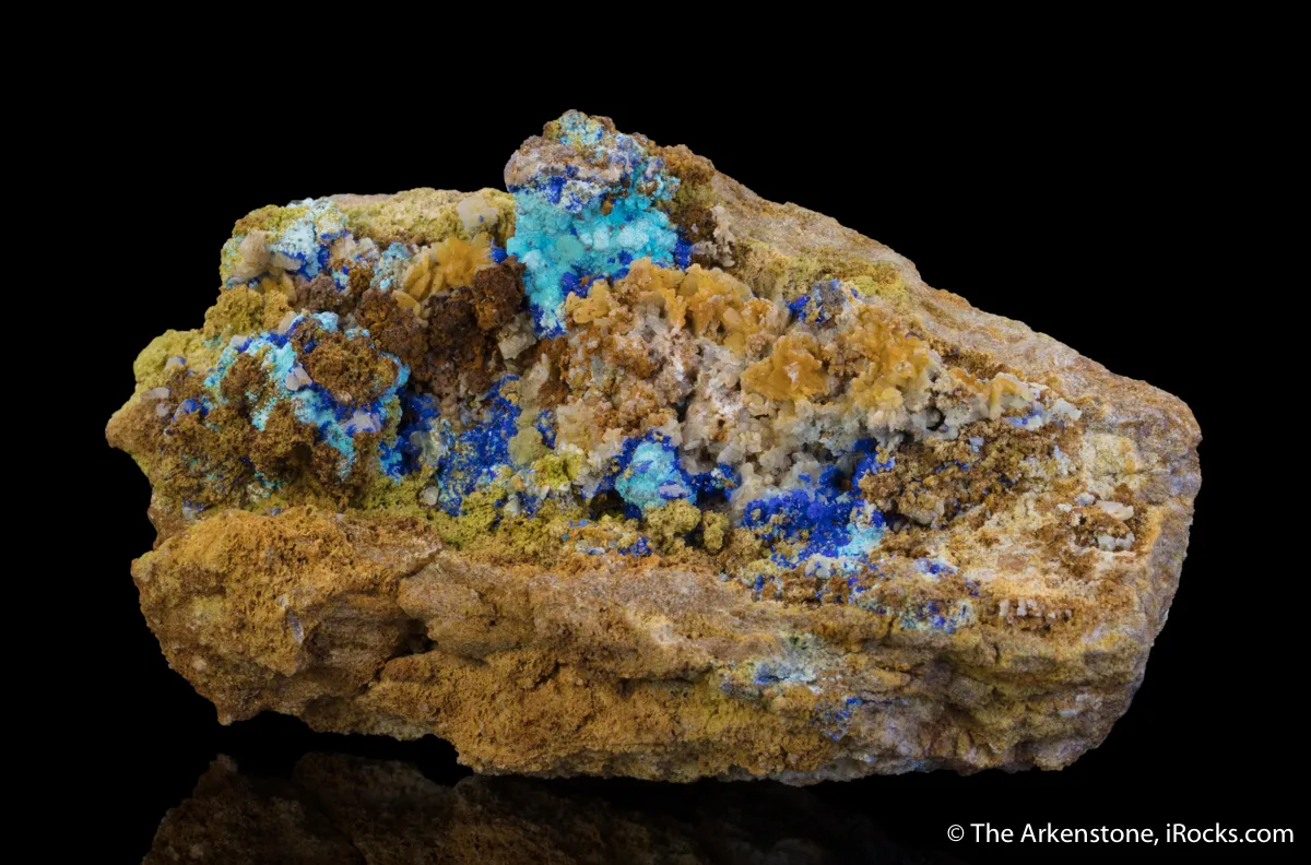 Linarite with Azurite - image 6