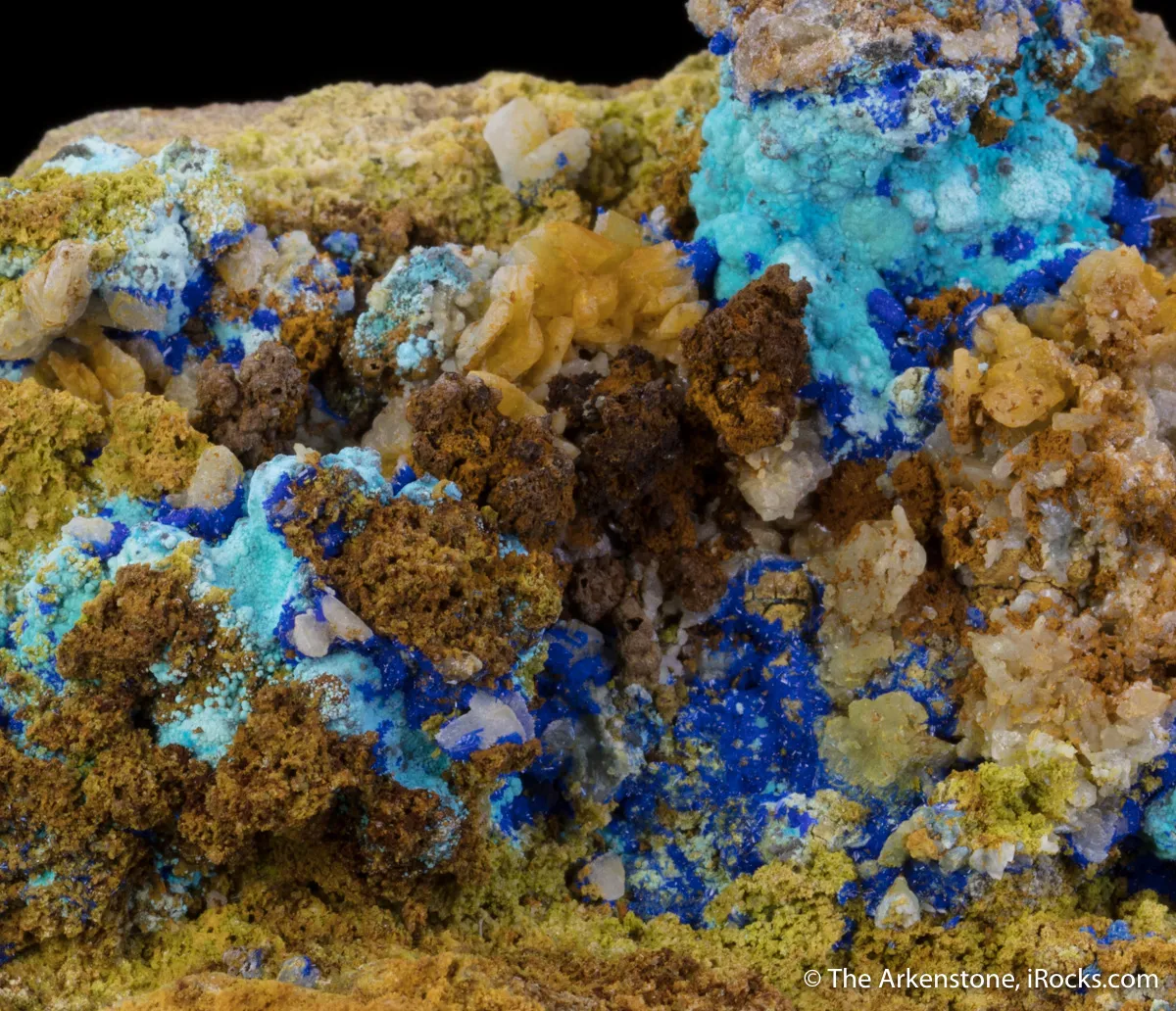 Linarite with Azurite - image 5