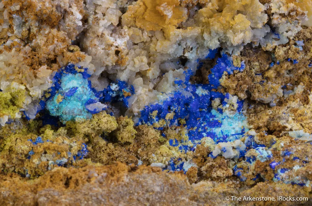 Linarite with Azurite - image 4