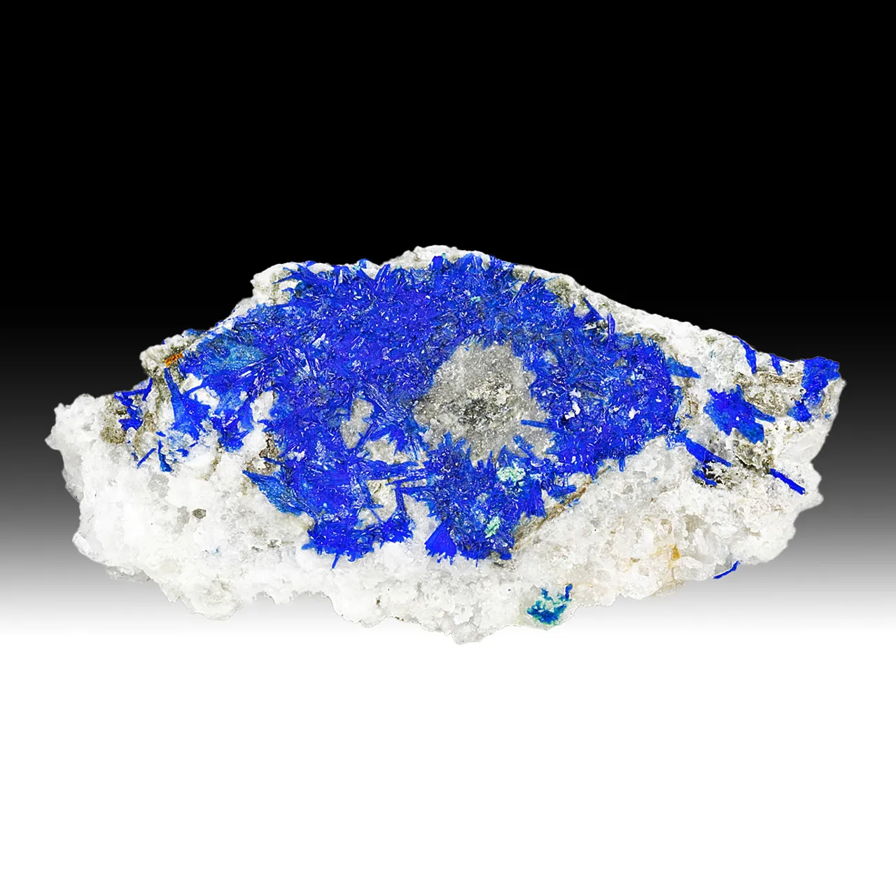 Linarite with Barite - image 1