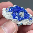 Linarite with Barite - image 2