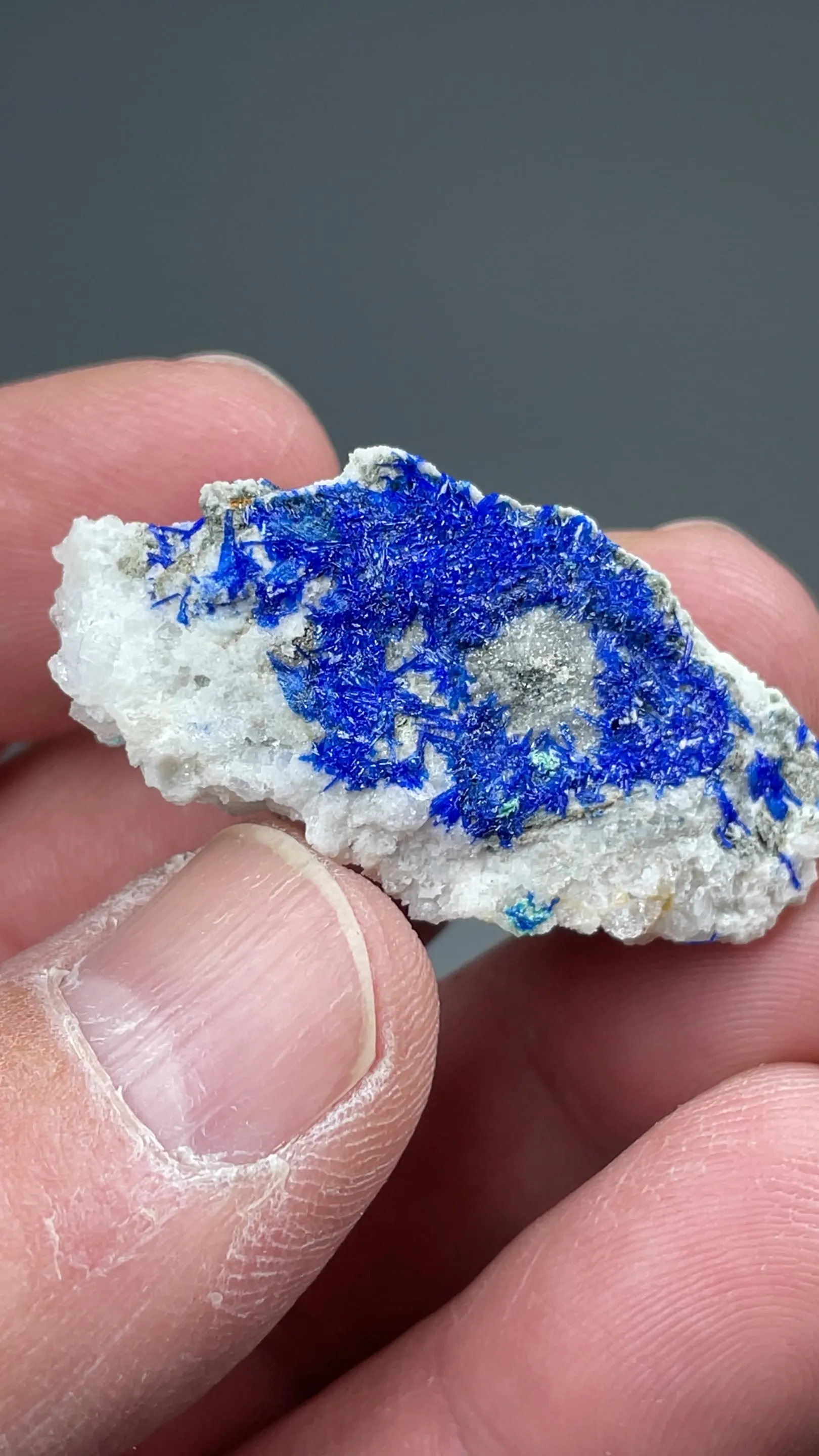 Linarite with Barite - image 2