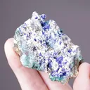 Linarite with Brochantite - image 2
