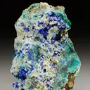 Linarite with Brochantite - image 1