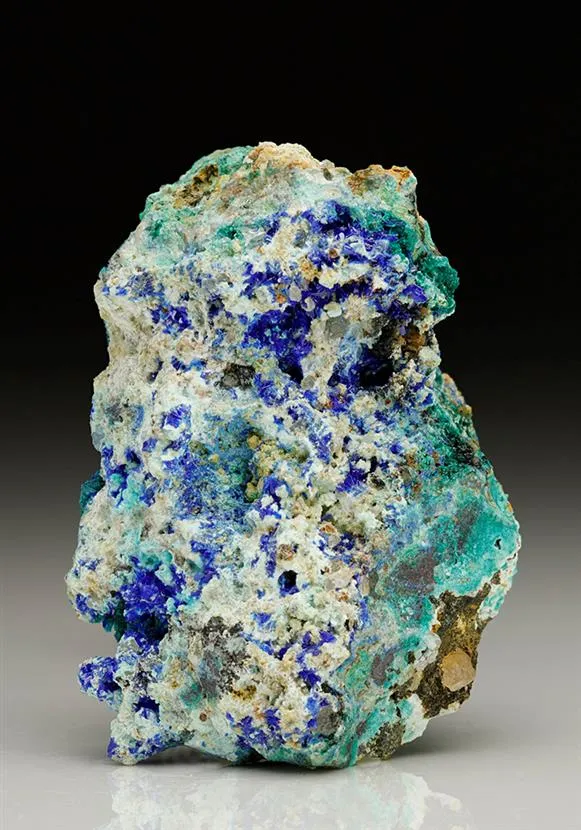 Linarite with Brochantite - image 1