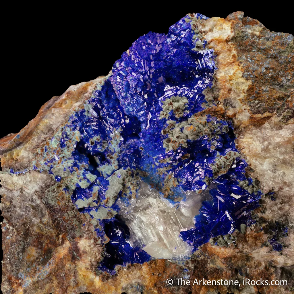 Linarite with Cerussite image