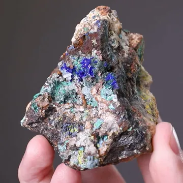 Linarite with Cerussite