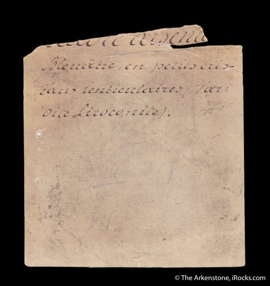 Liroconite and Azurite (ex. Count de Bournon pre-1825) - image 7