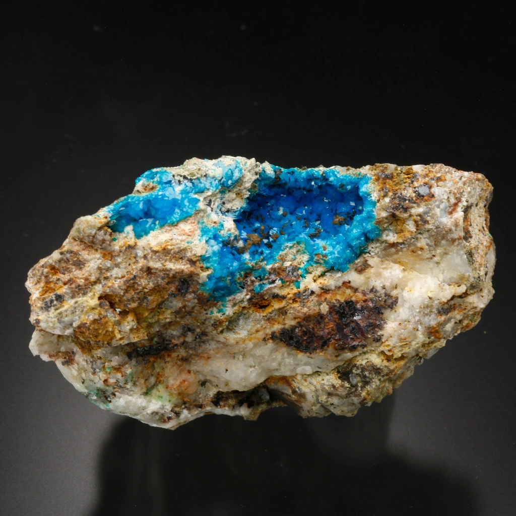 Liroconite from Catfish No. 4 Occurrence, Utah, USA image