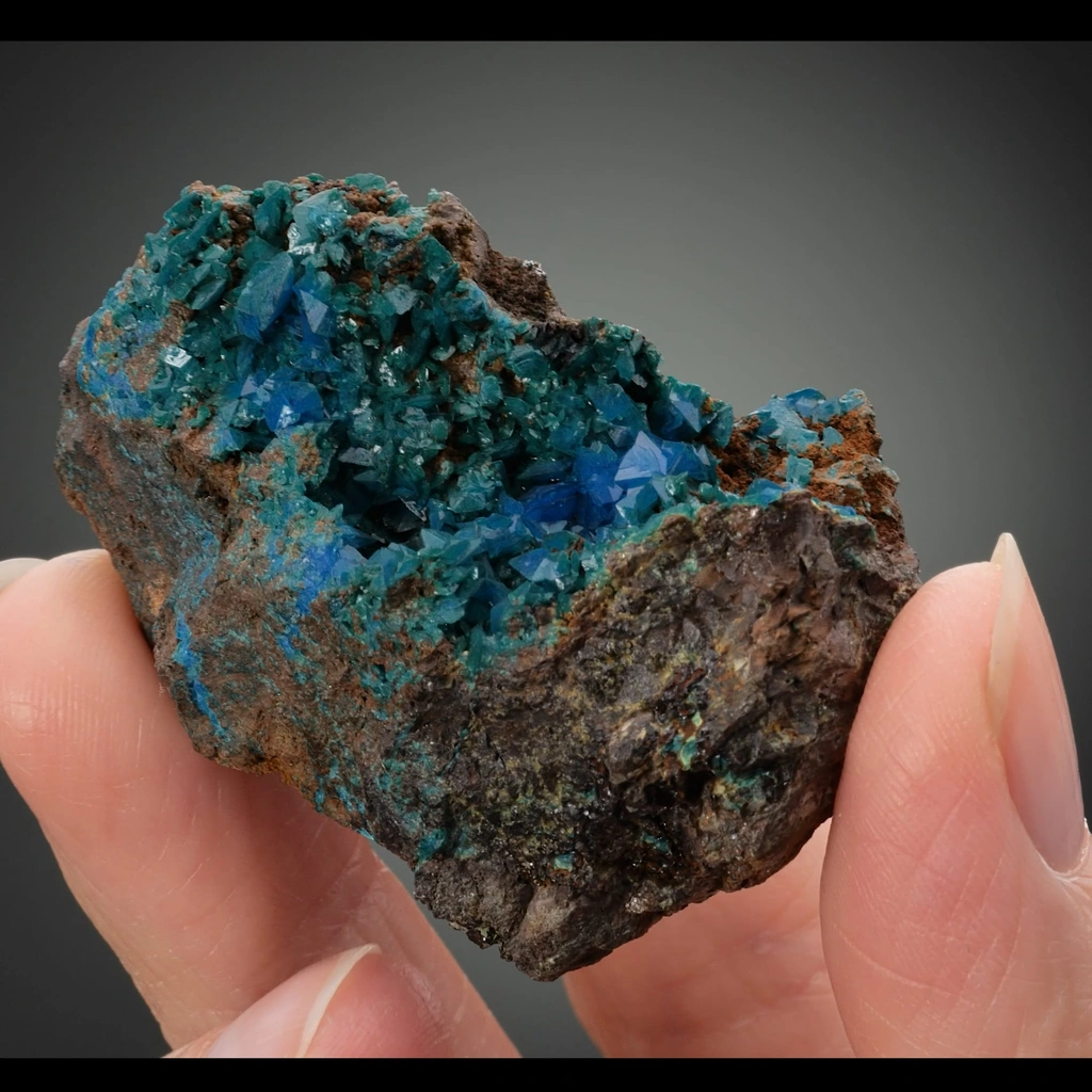 Liroconite from Wheal Gorland, England, UK - image 1
