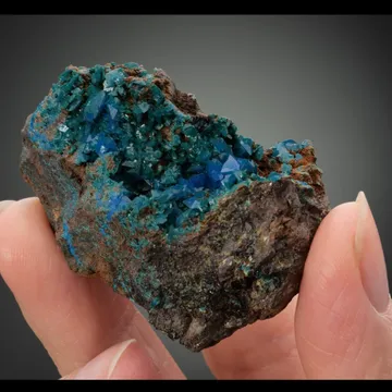 Liroconite from Wheal Gorland, England, UK