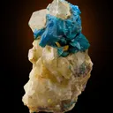 Liroconite on Quartz (Type Locality) - image 1