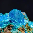 Liroconite with STRASHIMIRITE - image 1