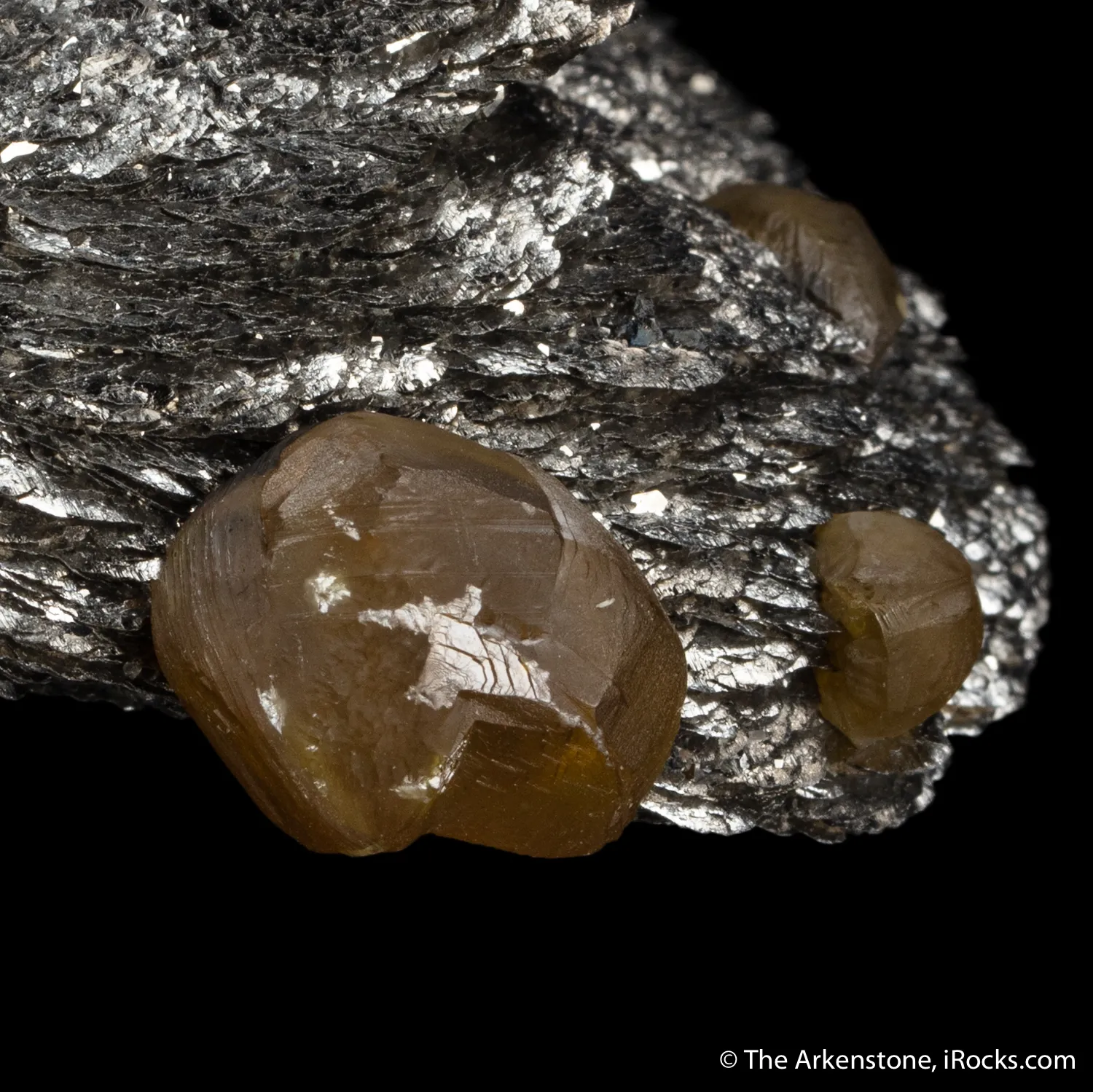 Lollingite on Arsenopyrite with Sphalerite and Quartz - image 5