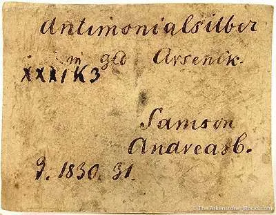 Lollingite on Dyscrasite & Arsenic - image 4