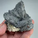 Lollingite with Arsenopyrite, Calcite - image 2