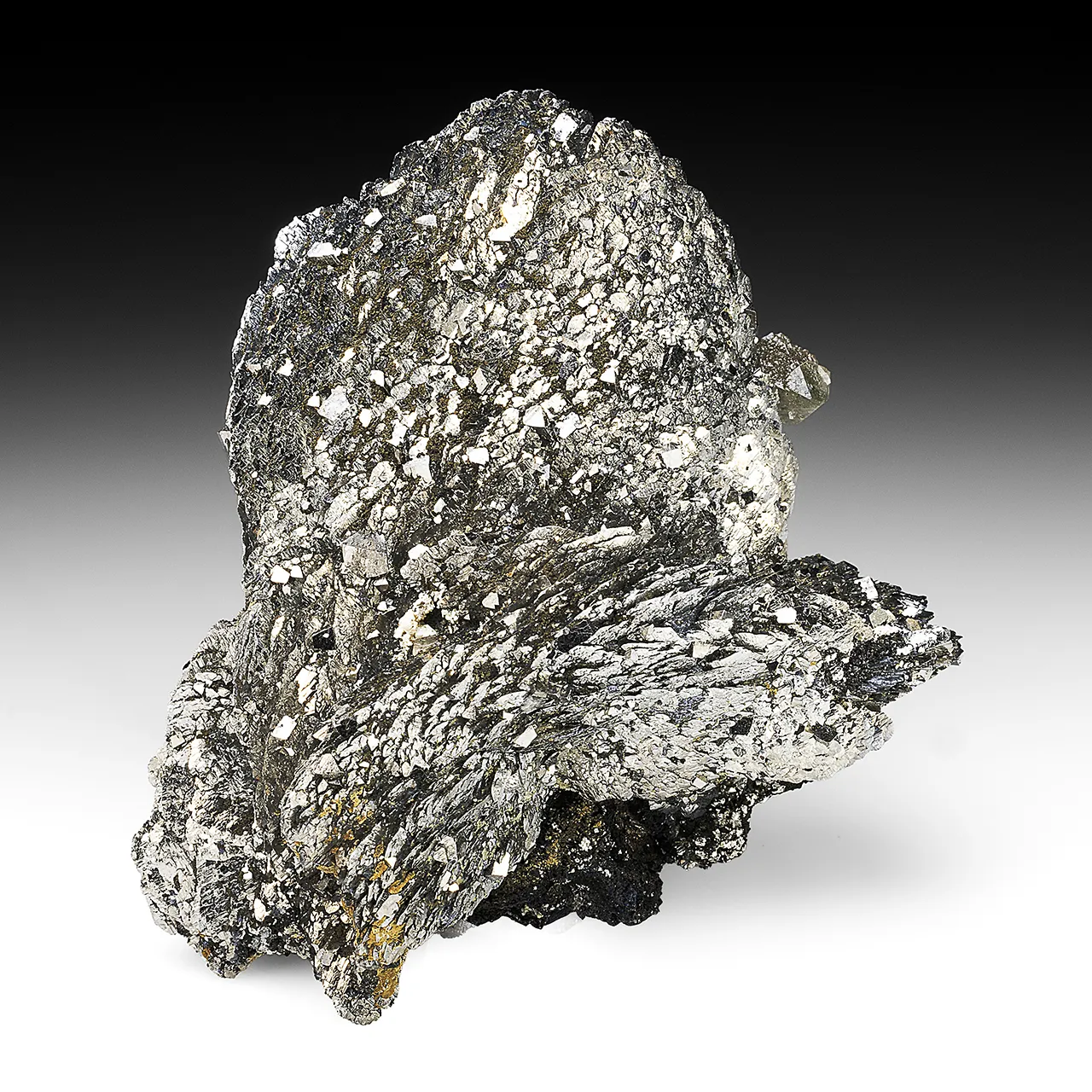 Lollingite with Arsenopyrite, Magnetite - image 1