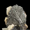 Lollingite with Calcite and Fluorite - image 8