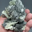 Lollingite with Calcite, Dolomite, Chlorite, Magnetite - image 2