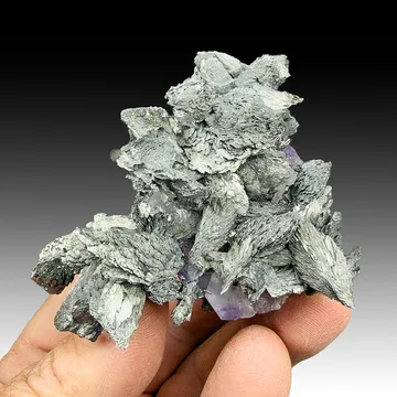 Lollingite with Fluorite