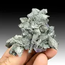 Lollingite with Fluorite - image 1