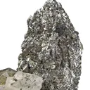 Lollingite With Fluorite and Calcite - image 5