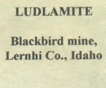 Ludlamite - image 7