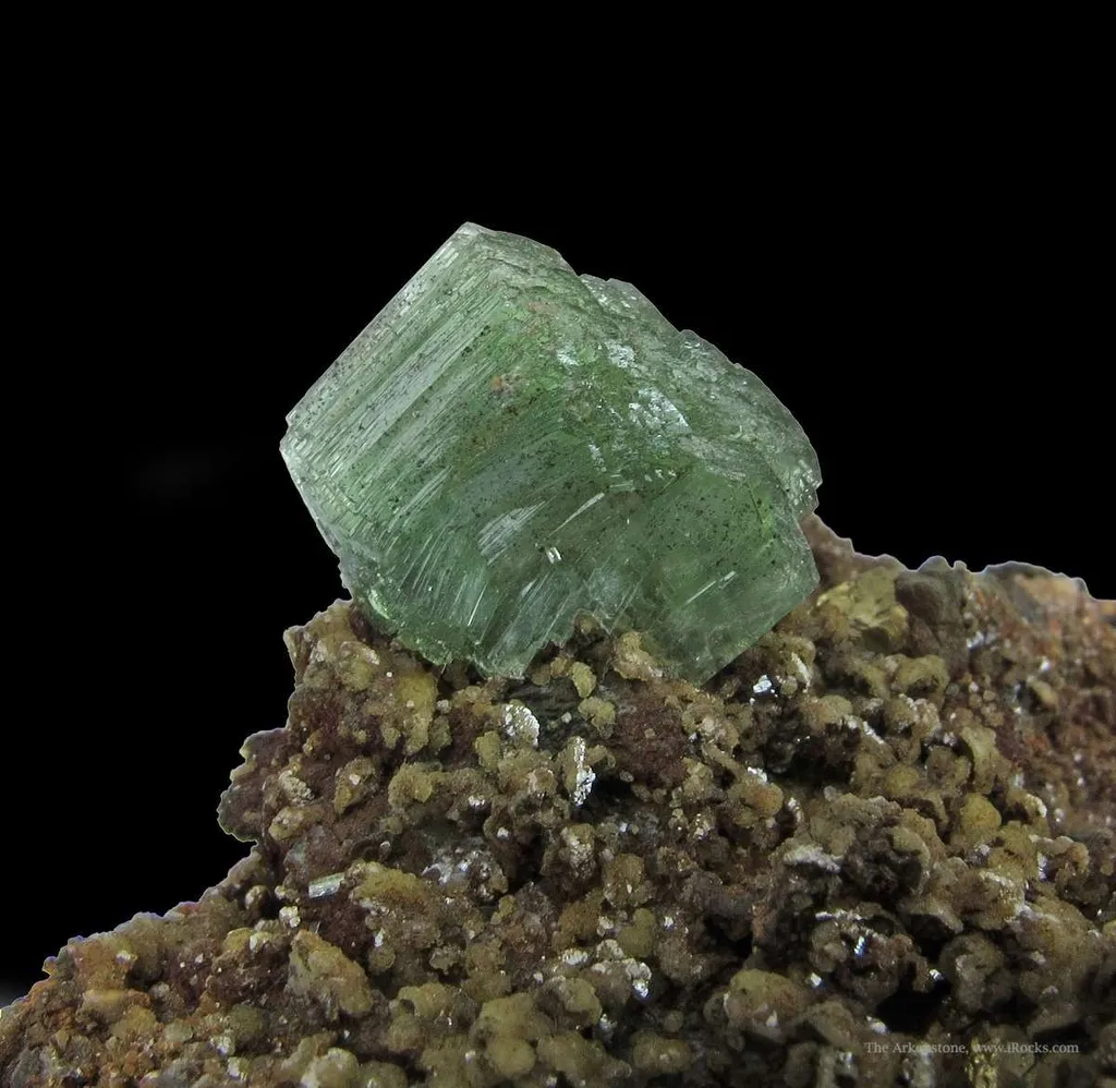 Ludlamite and Siderite image