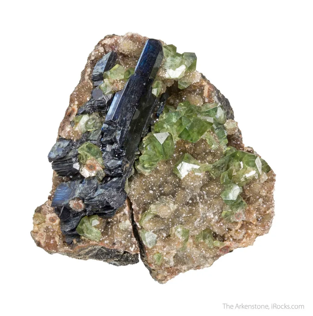 Ludlamite and Vivianite image