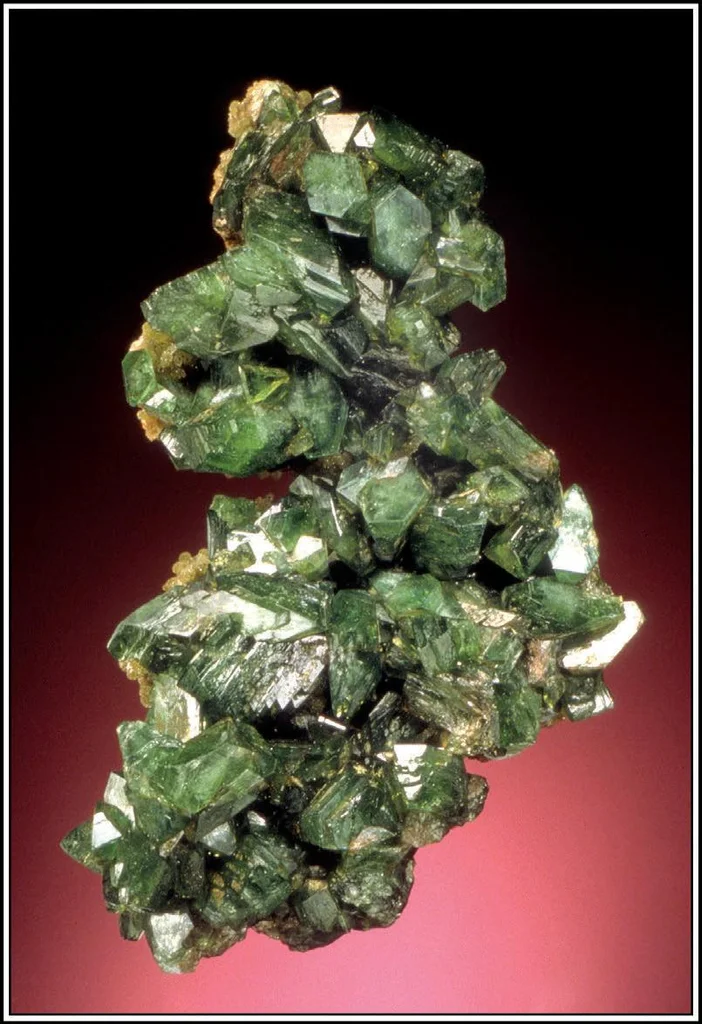 Ludlamite from Blackbird Mine, Idaho, USA image