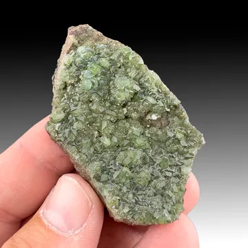 Ludlamite from Blackbird Mine, Idaho, USA