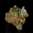 Ludlamite on Siderite - image 5